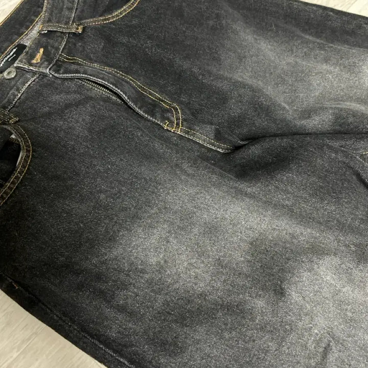 [BUNJANG] Weeekenders Dwarf Black Denim Pants / 위캔더스 드워프 블랙 데님 팬츠 M