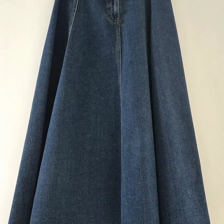 [BUNJANG] Lanvin Collection Denim Long Skirt / 랑방컬렉션 데님스커트