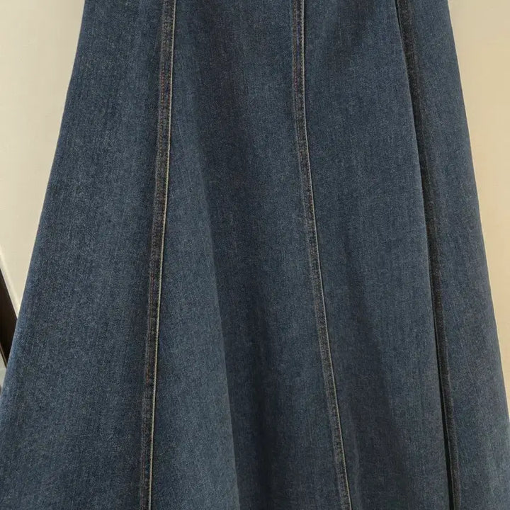 [BUNJANG] Lanvin Collection Denim Long Skirt / 랑방컬렉션 데님스커트