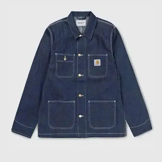 [BUNJANG] Carhartt Denim Chore Coat Jacket XXL / 칼하트 데님 초어 코트 자켓 xxl