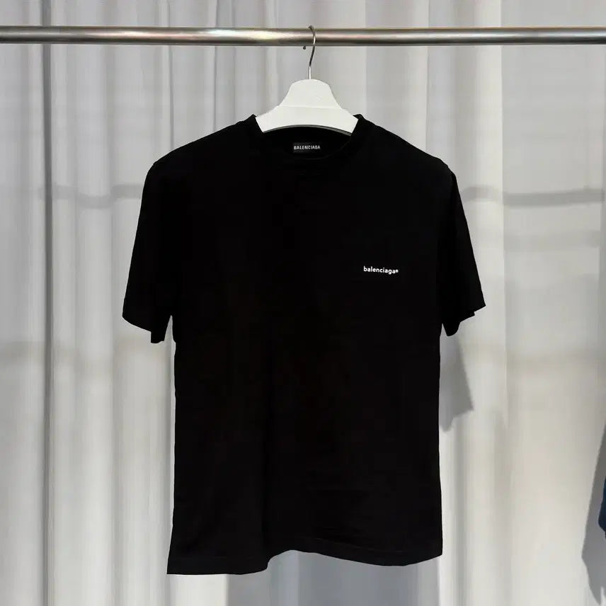 [BUNJANG] Balenciaga Logo T-shirt (21SS) - Size L / [L사이즈,백화점판/21SS]발렌시아가 로고 반팔 티셔츠