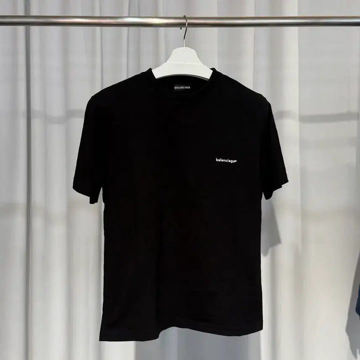 [BUNJANG] Balenciaga Logo T-shirt (21SS) - Size L / [L사이즈,백화점판/21SS]발렌시아가 로고 반팔 티셔츠