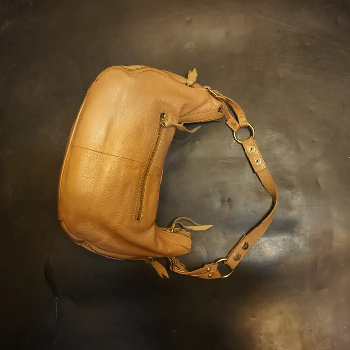 [BUNJANG] Vintage Leather Shoulder Bag / 2564 숄더백 크로스백 가죽백 가죽가방 빈티지가방 여자가방 여자백