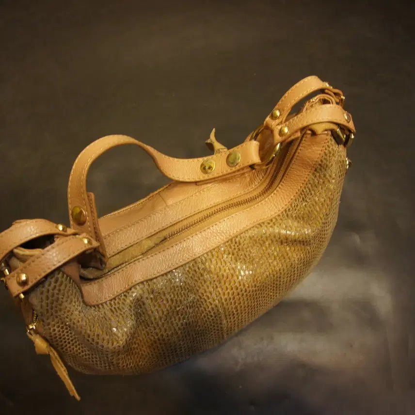 [BUNJANG] Vintage Leather Shoulder Bag / 2564 숄더백 크로스백 가죽백 가죽가방 빈티지가방 여자가방 여자백