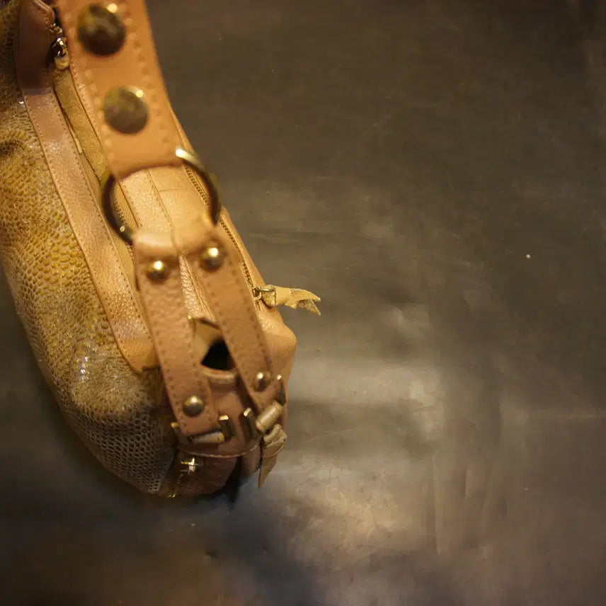 [BUNJANG] Vintage Leather Shoulder Bag / 2564 숄더백 크로스백 가죽백 가죽가방 빈티지가방 여자가방 여자백