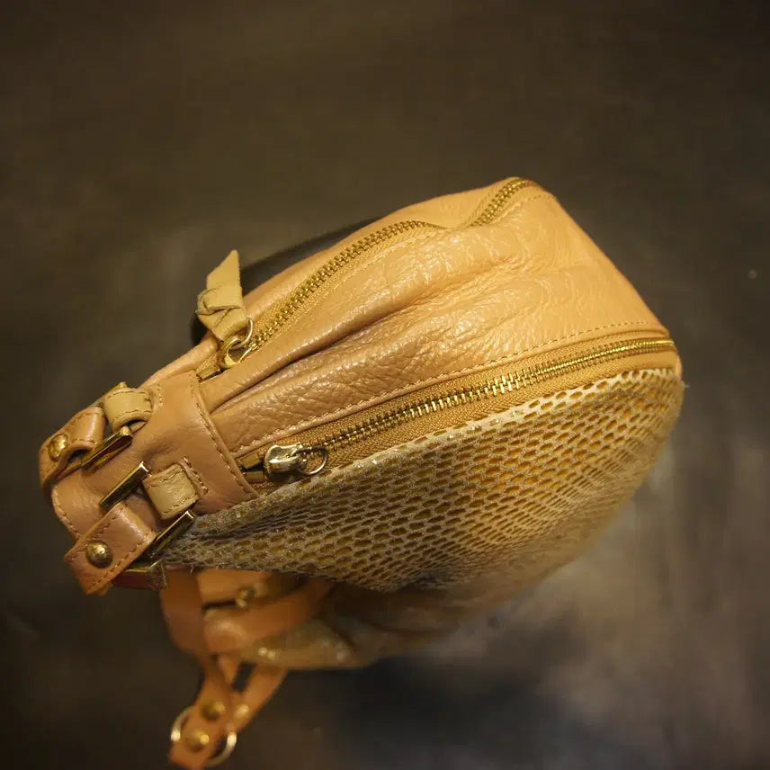 [BUNJANG] Vintage Leather Shoulder Bag / 2564 숄더백 크로스백 가죽백 가죽가방 빈티지가방 여자가방 여자백