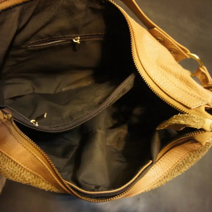 [BUNJANG] Vintage Leather Shoulder Bag / 2564 숄더백 크로스백 가죽백 가죽가방 빈티지가방 여자가방 여자백