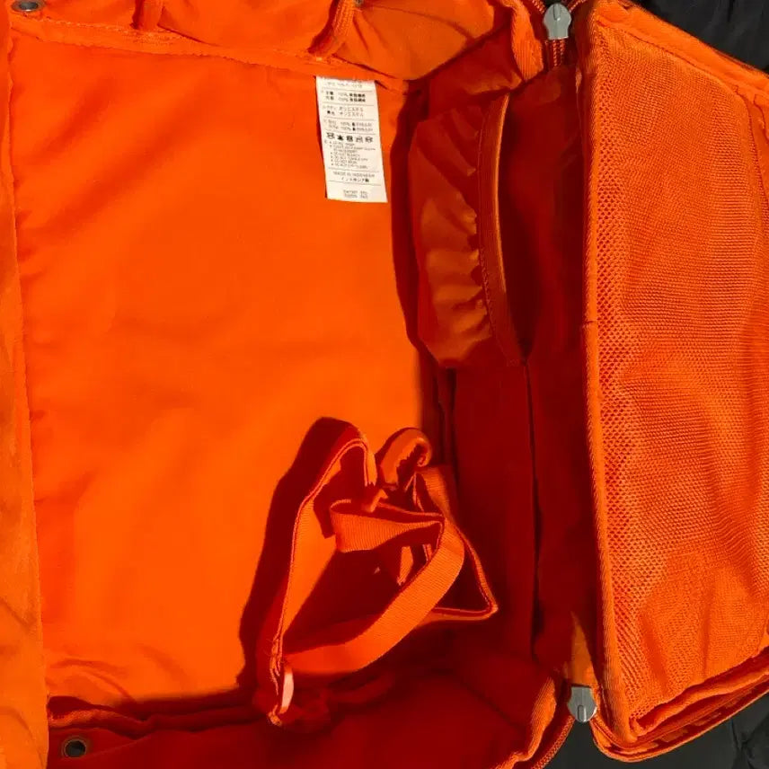 [SOLD OUT] (새상품) 나이키 슈박스 백 12L 오렌지 화이트 팝니다.