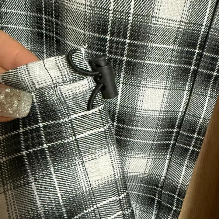 [BUNJANG] Unisex Checkered Pants / 새상품 한여름까지도 가능한 얇은면100% 체크바지 남여공용