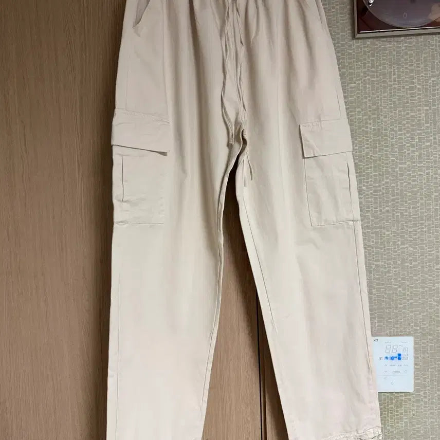[BUNJANG] Unisex Cotton Cargo Pants L / 새상품 면 카고바지 L사이즈 남여공용
