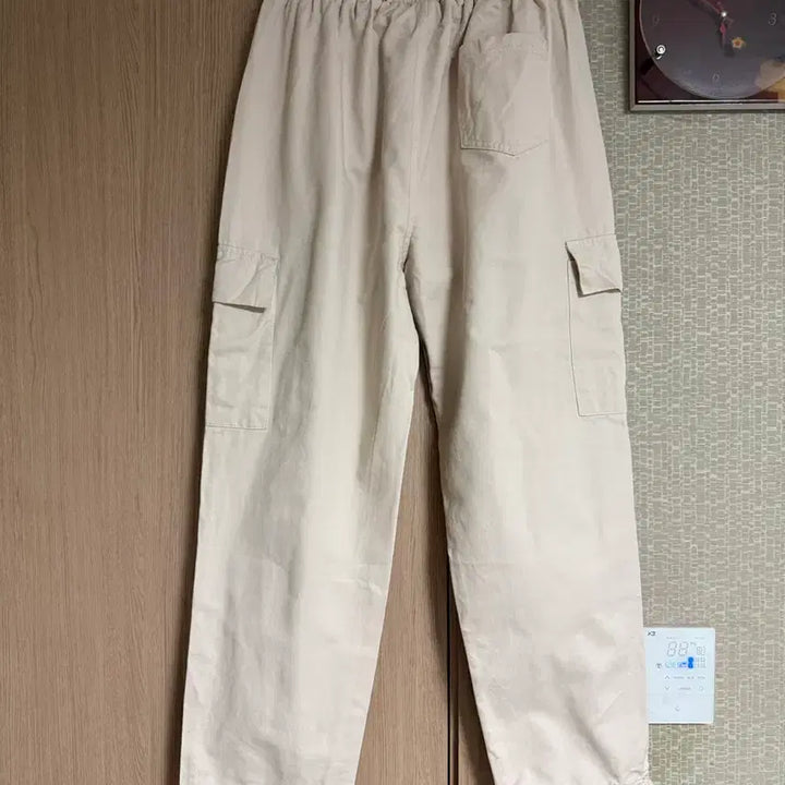 [BUNJANG] Unisex Cotton Cargo Pants L / 새상품 면 카고바지 L사이즈 남여공용