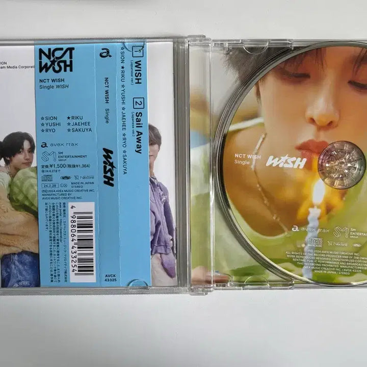 [SOLD OUT] 띠지o) 위시 리쿠 일본반 엔시티 위시 일본 앨범 nct wish