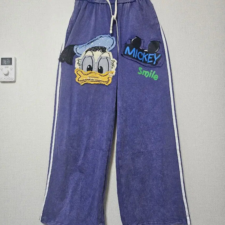 [BUNJANG] Donald Duck Wide Pants / (XL)(새상품) 피그먼트 도날드덕  와이드 팬츠