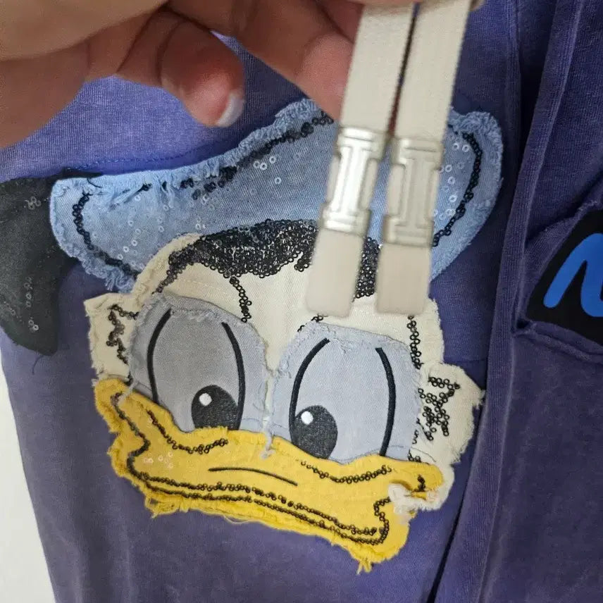 [BUNJANG] Donald Duck Wide Pants / (XL)(새상품) 피그먼트 도날드덕  와이드 팬츠