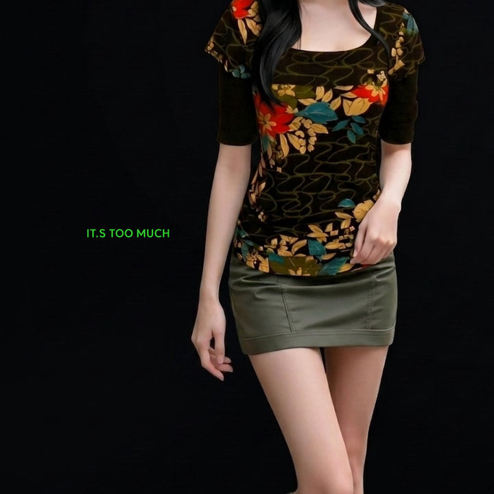 [BUNJANG] Vintage Floral Blouse Women&