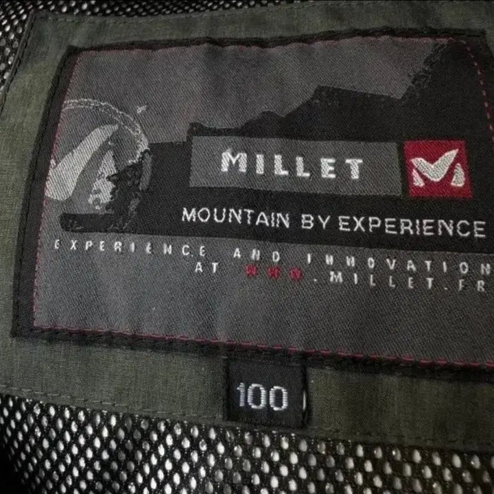 [BUNJANG] Millet Khaki Padded Jumper / 밀레 카키패딩 카키점퍼 100/L