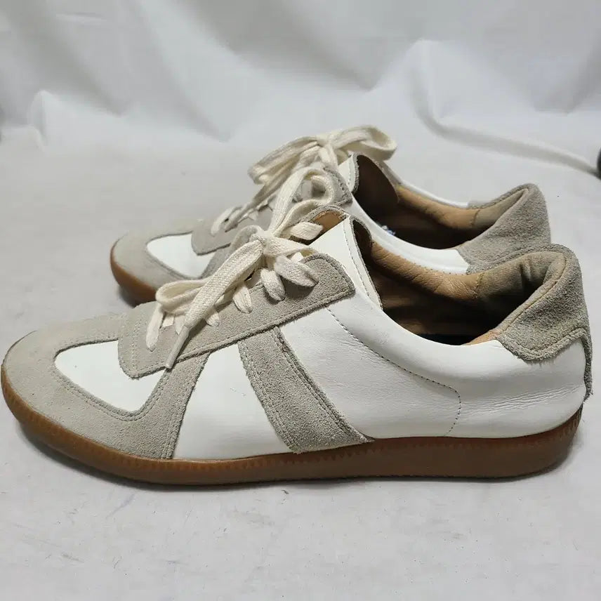 [BUNJANG] Leather German Army Sneakers / 1) 260 가죽 독일군 스니커즈