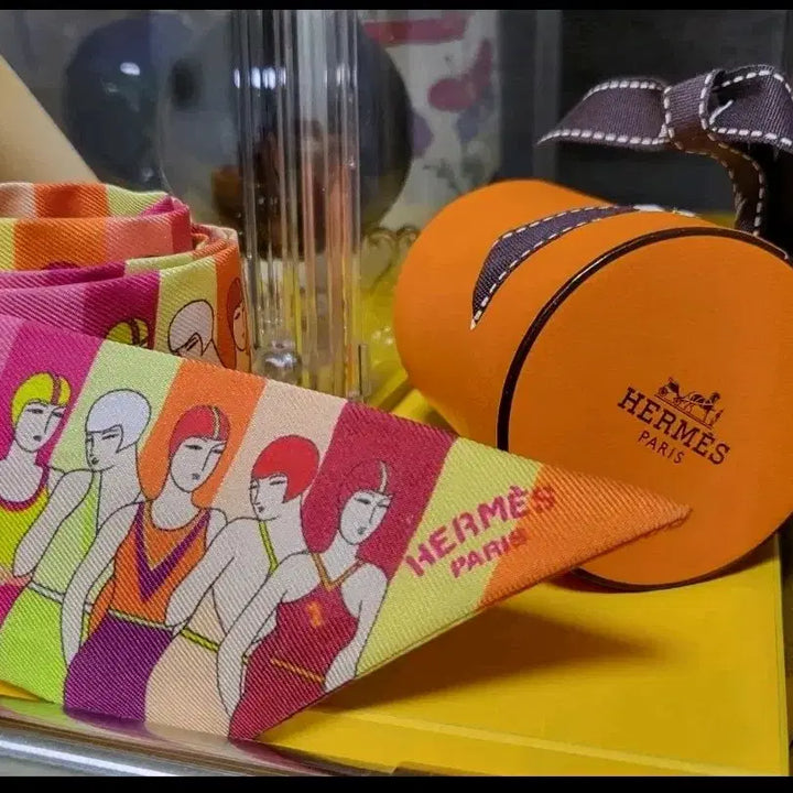 [BUNJANG] Hermes Silk Twilly Scarf / 노세일!(정품)에르메스 실크 트윌리 스카프