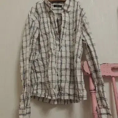 [BUNJANG] Beanpole Checkered Shirt / 세련 빈폴 셔츠 / 반품 50cm
