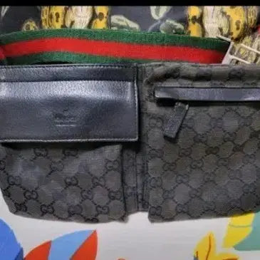 [BUNJANG] Gucci GG Canvas Hip Sack / 남녀공용(정품)구찌 GG 캔버스 힙색