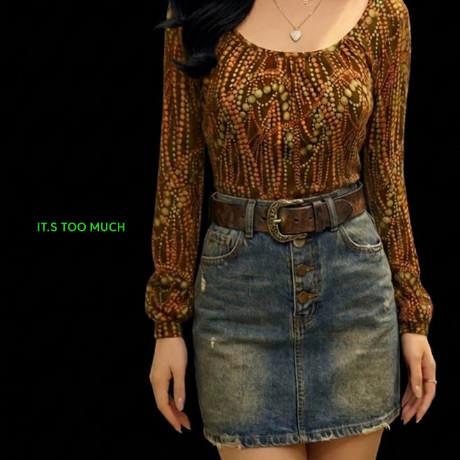 [BUNJANG] 1878 Vintage Floral Blouse / 1878 복고블라우스 여성티셔츠 여자티셔츠 여성블라우스 플라워블라우스