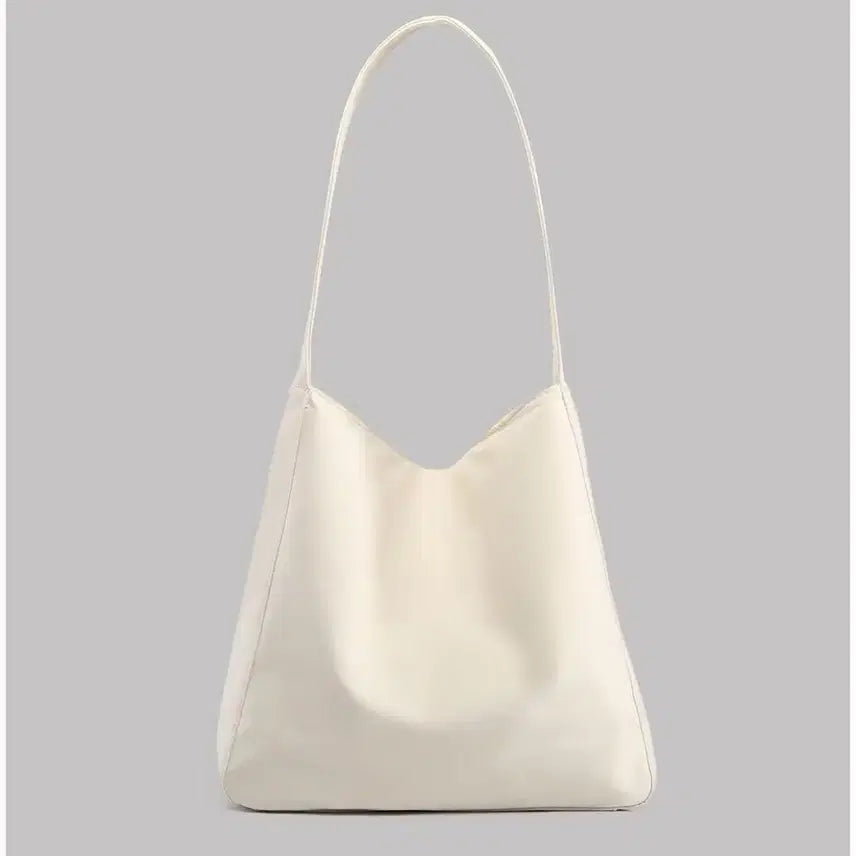 [BUNJANG] alo Embroidered Logo Ivory Shoulder Bag / alo 자수로고 아이보리 숄더백