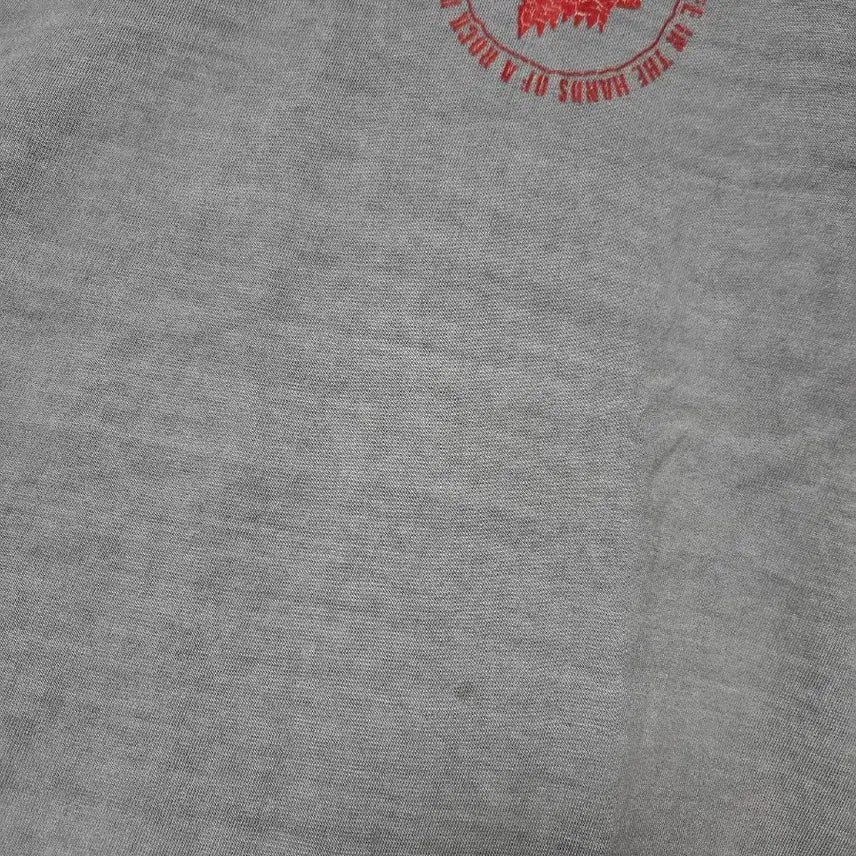 [BUNJANG] ETCE Twin Short Sleeve T-Shirt Gray / ETCE 트윈 반팔 티셔츠 그레이