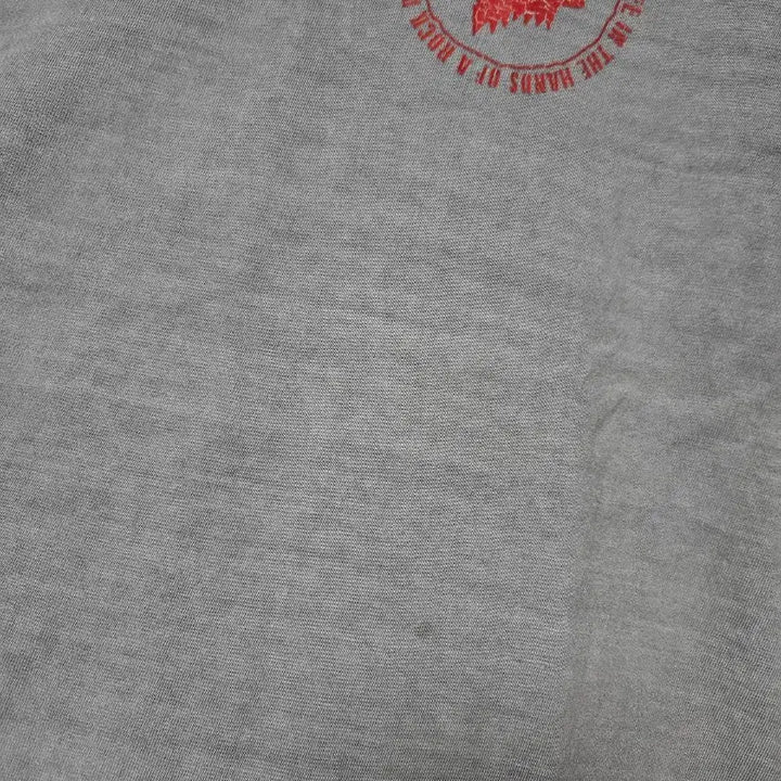[BUNJANG] ETCE Twin Short Sleeve T-Shirt Gray / ETCE 트윈 반팔 티셔츠 그레이