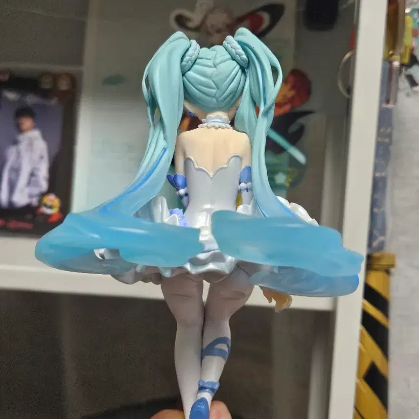 [BUNJANG] Hatsune Miku Flower Fairy Noodles Stopper Figure / 하츠네미쿠 플라워 페어리 누들스토퍼 피규어