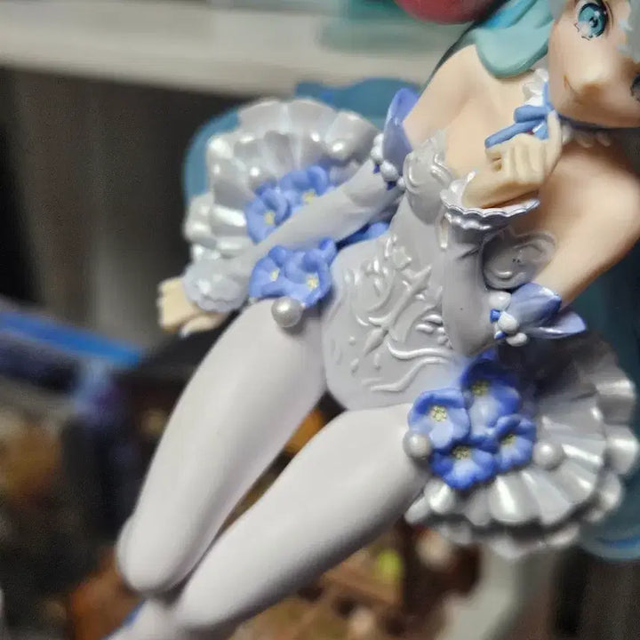 [BUNJANG] Hatsune Miku Flower Fairy Noodles Stopper Figure / 하츠네미쿠 플라워 페어리 누들스토퍼 피규어