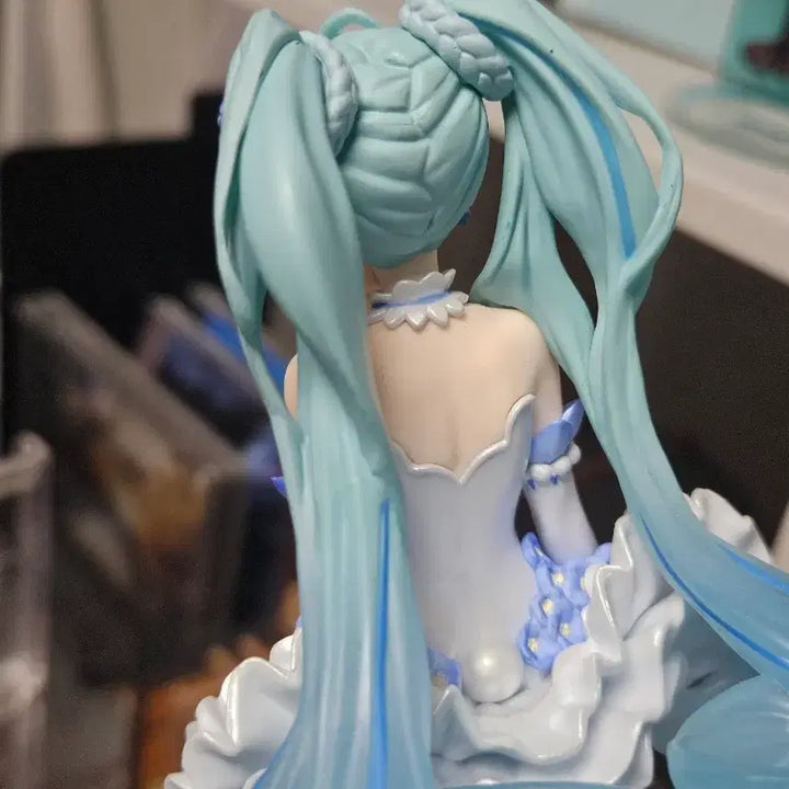 [BUNJANG] Hatsune Miku Flower Fairy Noodles Stopper Figure / 하츠네미쿠 플라워 페어리 누들스토퍼 피규어