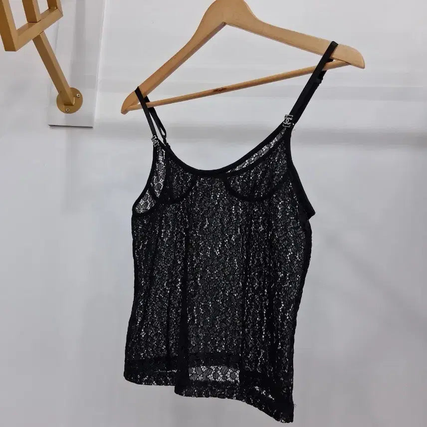 [BUNJANG] Lace Bustier T-shirt Set / 레이스 뷔스티에 티셔츠 세트
