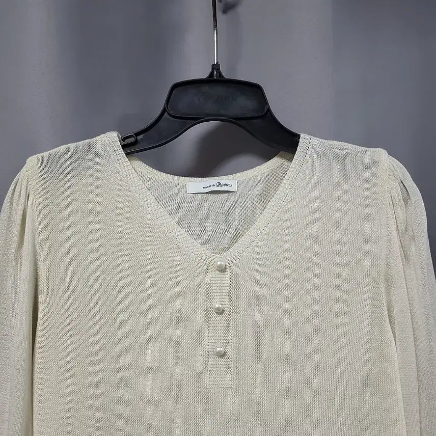 [BUNJANG] Roem V-neck Knit Sweater / 로엠 브이넥 니트