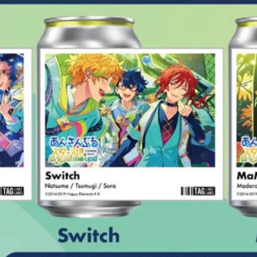 [BUNJANG] Ensemble Stars 10th Anniversary Original Label Switch / 앙스타 10주년 오리지널 라벨 스위치
