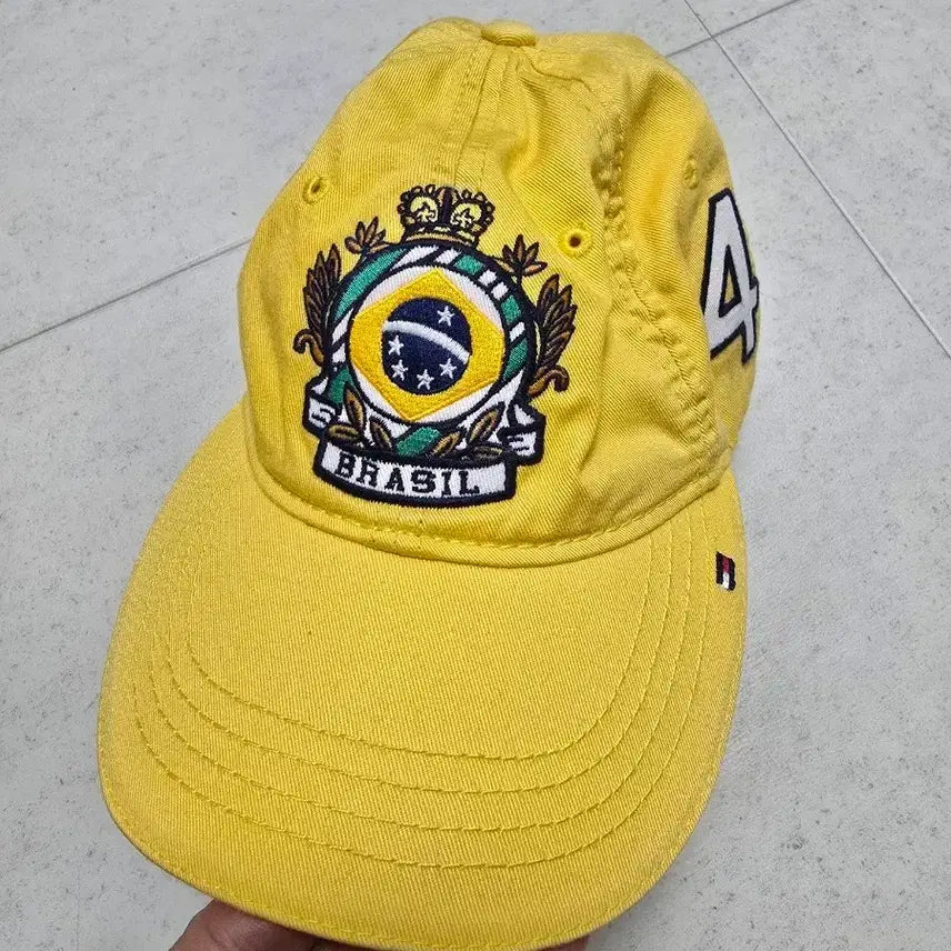 [BUNJANG] Tommy Hilfiger Brazil Flag Cap / 타미힐피거 브라질 모자 L 추천 깨끗