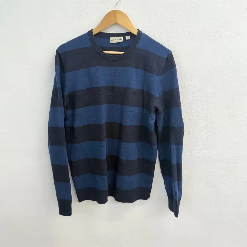 [BUNJANG] Lacoste Merino Wool Long Sleeve Knit (M) / 라코스테 메리노울 긴팔 니트 (M)