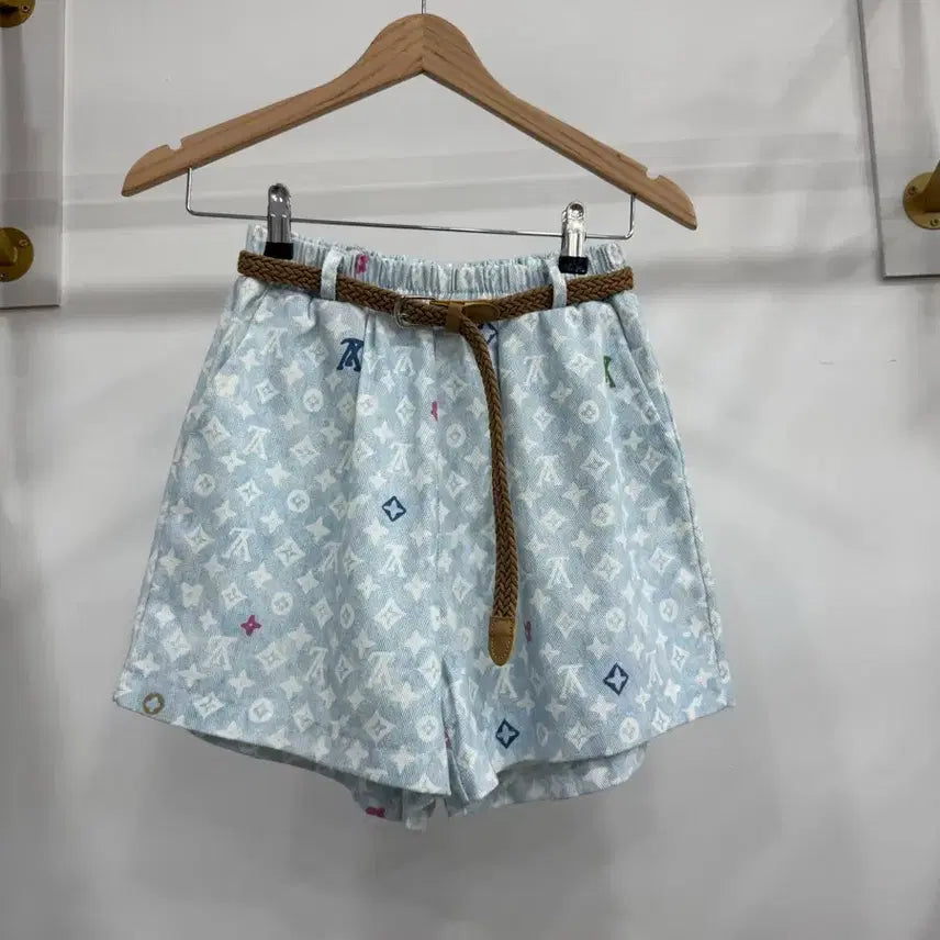[SOLD OUT] 반팔 티셔츠 모노그램 반바지 세트