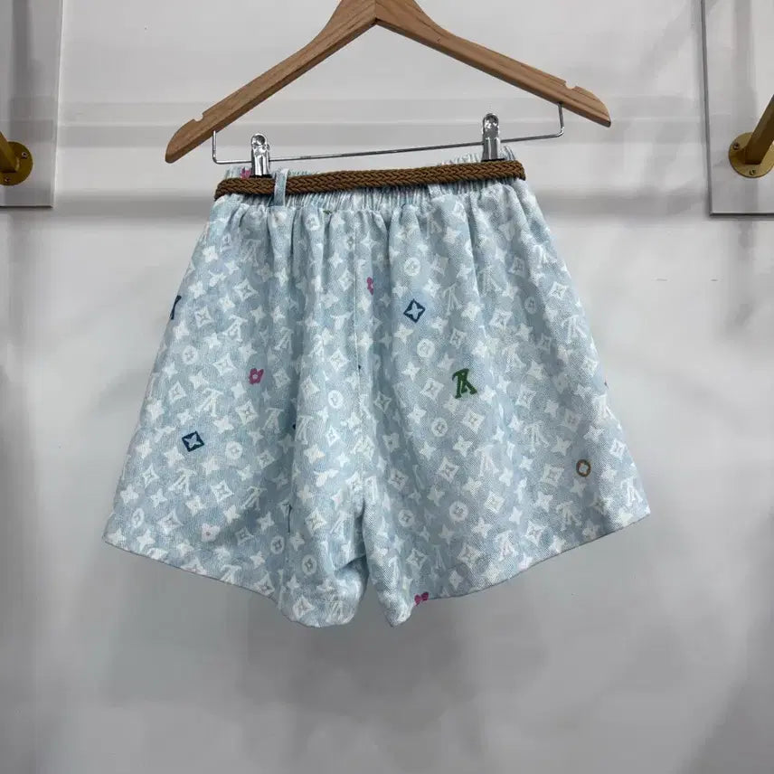 [SOLD OUT] 반팔 티셔츠 모노그램 반바지 세트