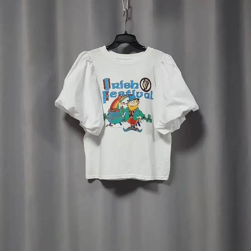 [SOLD OUT] 볼륨소매 페스티벌 면티