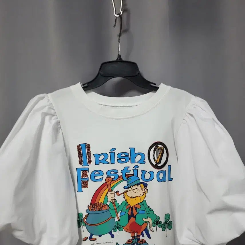 [SOLD OUT] 볼륨소매 페스티벌 면티