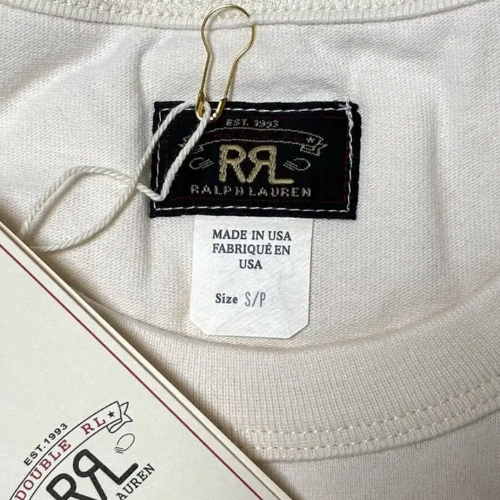 [BUNJANG] RRL Pocket T-Shirt Off-White / RRL 포켓 T셔츠 오프화이트, US made