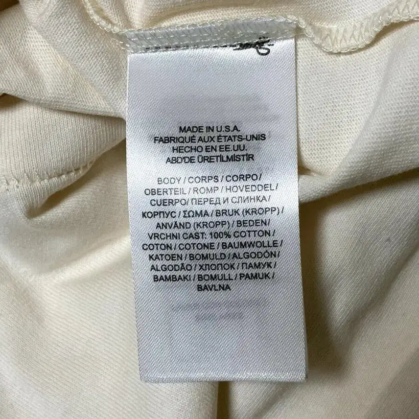 [BUNJANG] RRL Pocket T-Shirt Off-White / RRL 포켓 T셔츠 오프화이트, US made