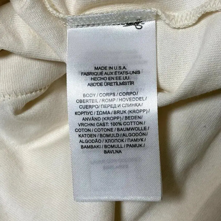 [BUNJANG] RRL Pocket T-Shirt Off-White / RRL 포켓 T셔츠 오프화이트, US made