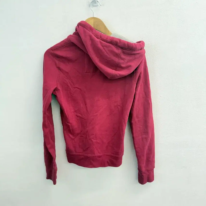 [SOLD OUT] 아베크롬비 딱붙핏 버건디 후드집업 (M)