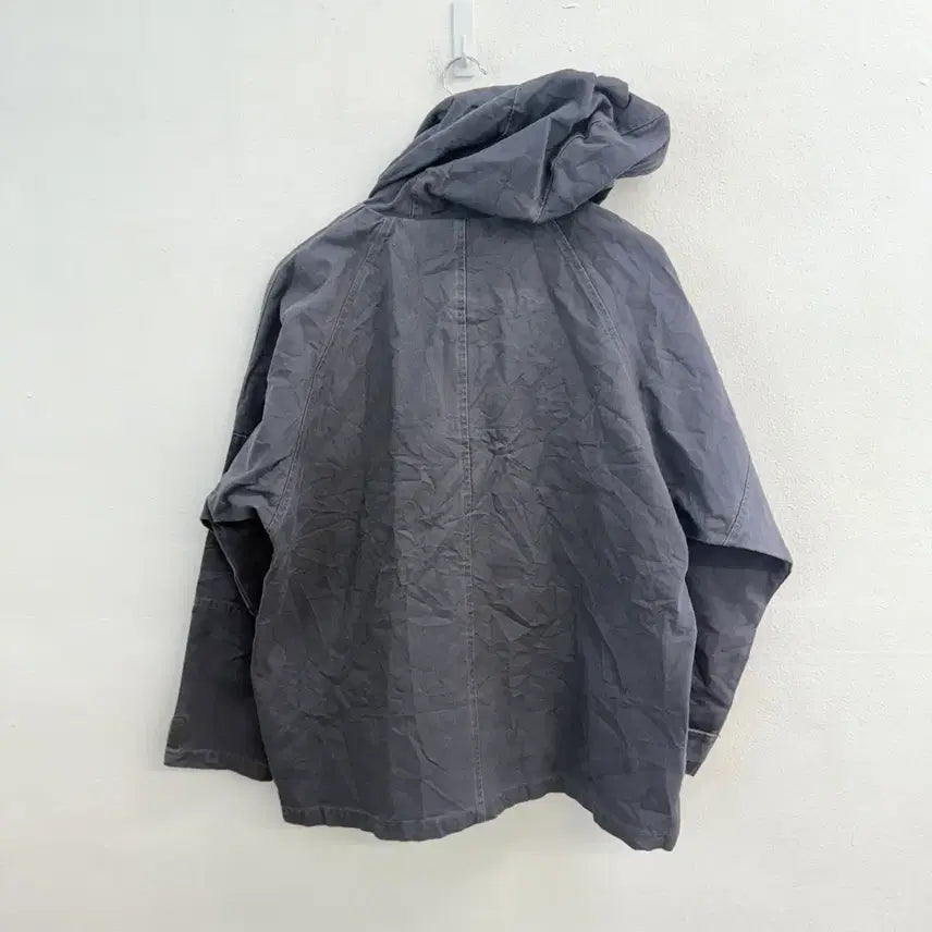 [SOLD OUT] 오시코시 헤비 캔버스 후드집업 자켓 (L)