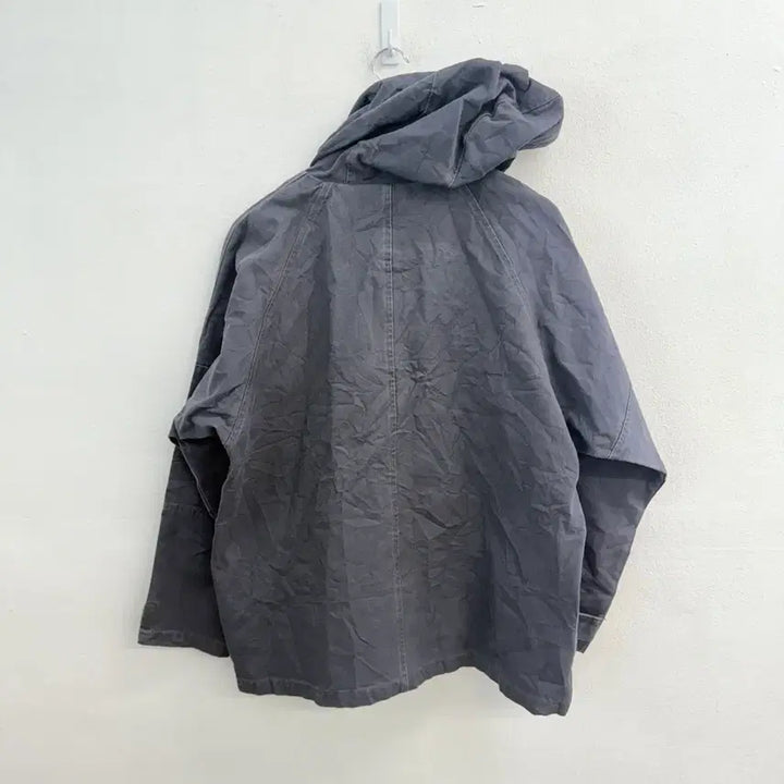 [SOLD OUT] 오시코시 헤비 캔버스 후드집업 자켓 (L)