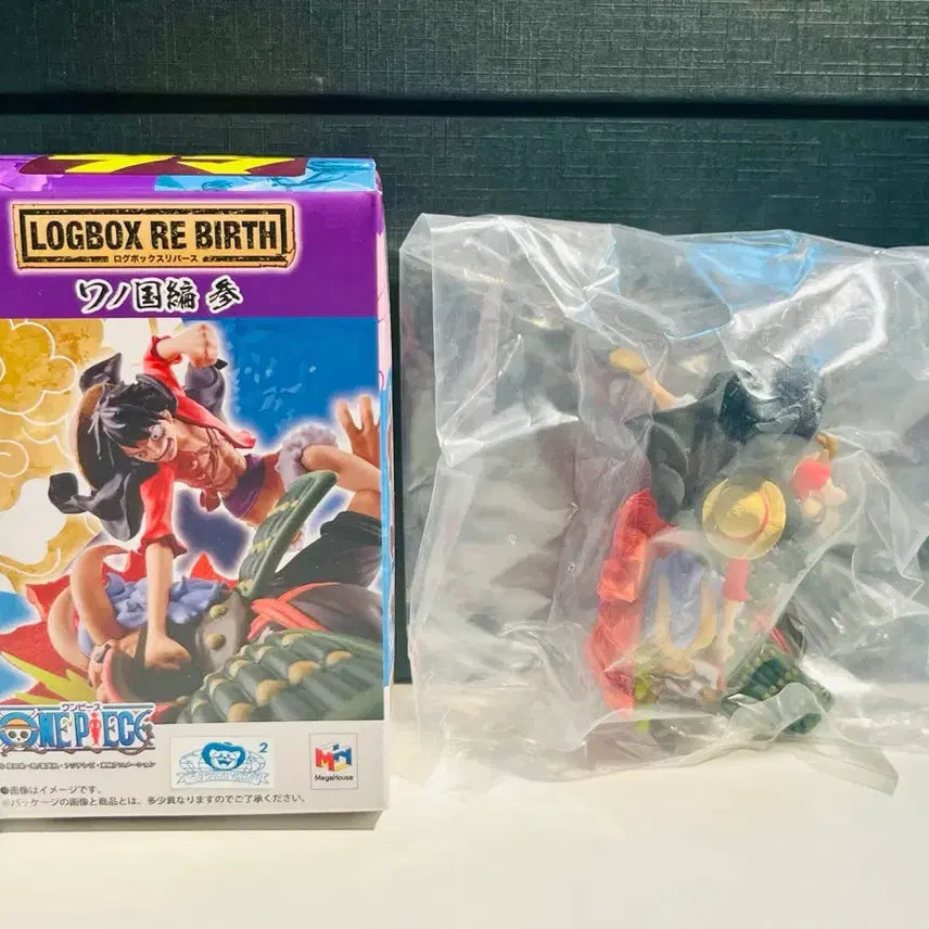 [BUNJANG] One Piece Logbox Reverse Wano Country Luffy Figure / [미개봉] 원피스 로그박스 리버스 와노쿠니 루피 피규어