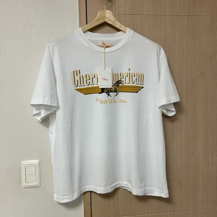 [SOLD OUT] [M]cherry la 26시즌 티셔츠 화이트