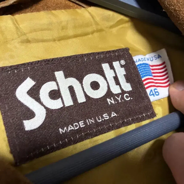 [SOLD OUT] 80s 쇼트 schott 스웨이드 트러커(105사이즈감)
