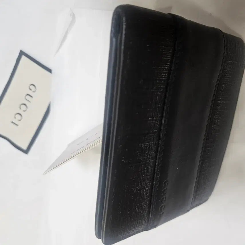 [BUNJANG] Gucci Black Bifold Wallet / 구찌 블랙 반지갑 남성 지갑 시리얼 451240 정품입니다